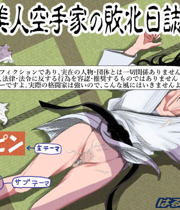 ある美人空手家の敗北日誌 vol.1|はるはる堂-辱め