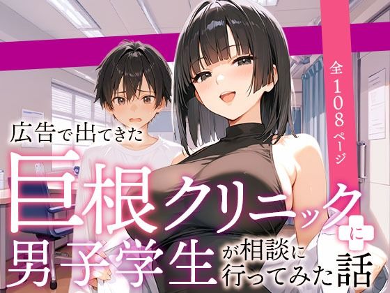 広告で出てきた巨根クリニックに男子学生が相談に行ってみた話|COMICアイル-ラブコメ