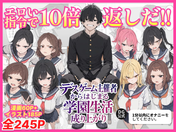 デスゲーム主催者からはじまる学園生活成り上がり|ちくびはんたー-辱め