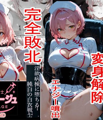 白衣の戦士ルミナージュBADEND 淫欲病棟に堕ちる純白の白衣戦士|焦がしカラメルラボ-拘束